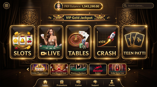 Main screen of {keyword} casino page for PK players